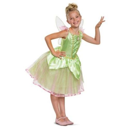 Disney Fairies Kids' Tinker Bell Classic Costume Dress XS (3T-4T)