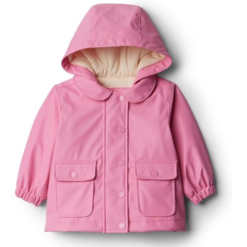 Amazon Essentials x Sofia Grainge Toddler and Baby Girls' Water-Repellent Rain Jacket
