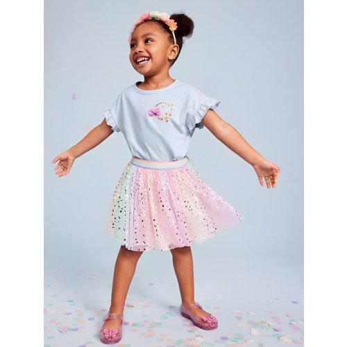 Birthday Graphic T-Shirt for Toddler Girls