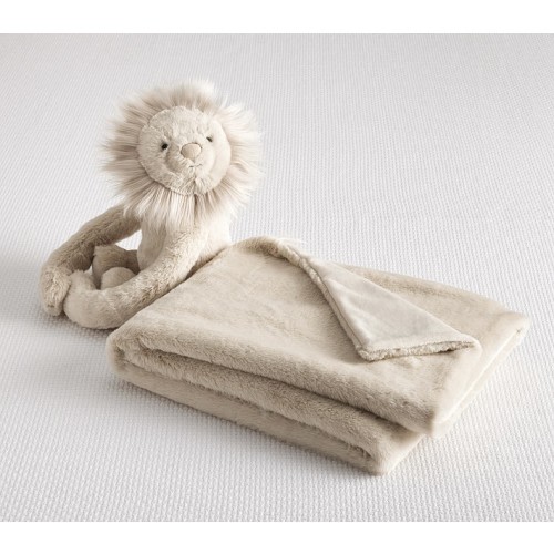 Plush Stuffed Animal and Blanket Set
