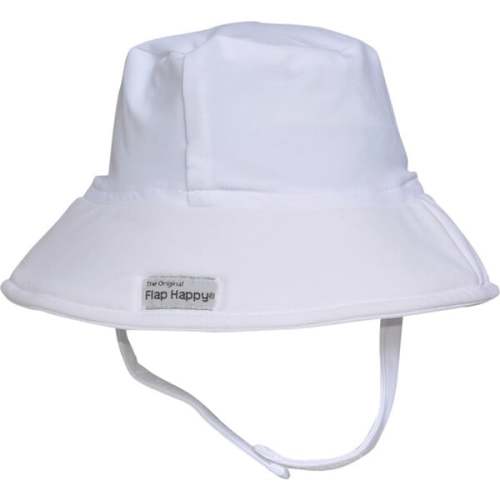 UPF 50+ Fun in the Sun Hat, White - Flap Happy | Maisonette