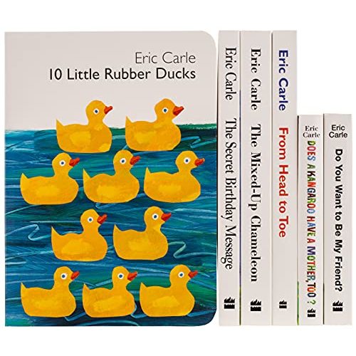 Eric Carle Six Classic Board Books Box Set