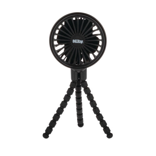 Nuby Stroller Fan with Flexible Tripod - Black