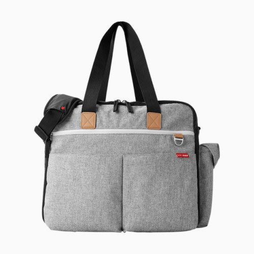 Skip Hop Duo Weekender - Grey Melange