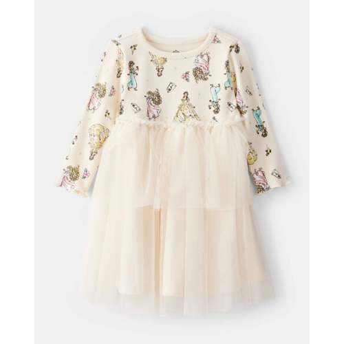 Baby Girl Disney Princess Long-Sleeve Tutu Dress - Carter's | Carter's