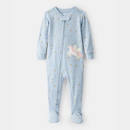 Baby & Toddler Girl Carter's Unicorn Footed Pajamas