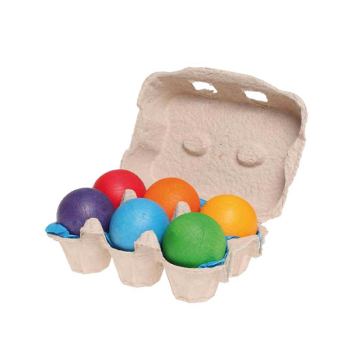 GRIMM'S SPIEL & HOLZ
Rainbow Colored Wooden Balls