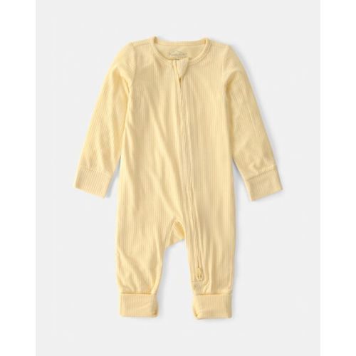 Baby 2-Way Zip PurelySoft Sleep & Play Pajama - Yellow | Carter's