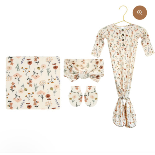 Rachel Newborn Headband Bundle (Gown)