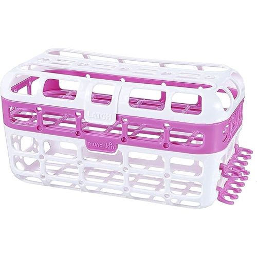 Munchkin High Capacity Dishwasher Basket, Colors May Vary