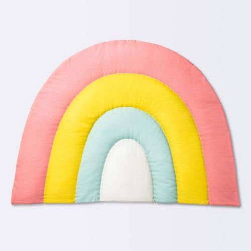 Quilted Floor Blanket And Playmat - Rainbow - Cloud Island™