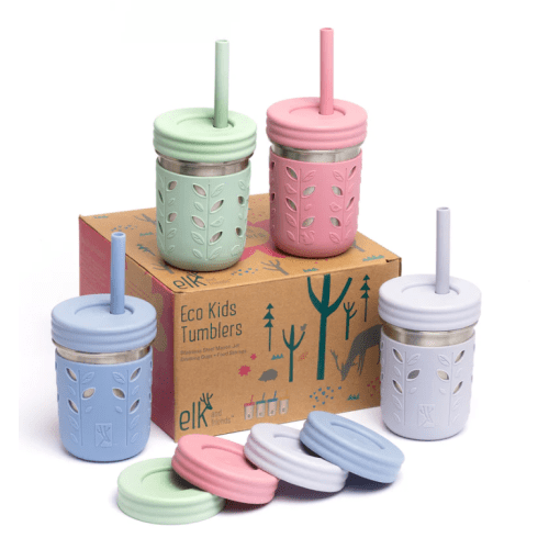 Stainless Steel 10oz Drinking Tumblers + Food Storage