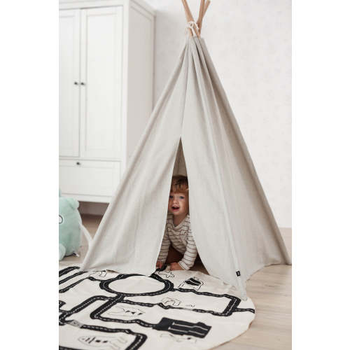 Small Teepee Tent - Neutral – Manymoons
