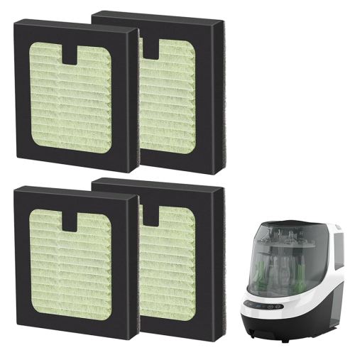 4 Pack Dryer Advanced HEPA Filter Replacement for Baby Brezza Baby Bottle and Baby Brezza Bottle Washer Pro High Efficiency HEPA Filter Replacement Air Clean Dust