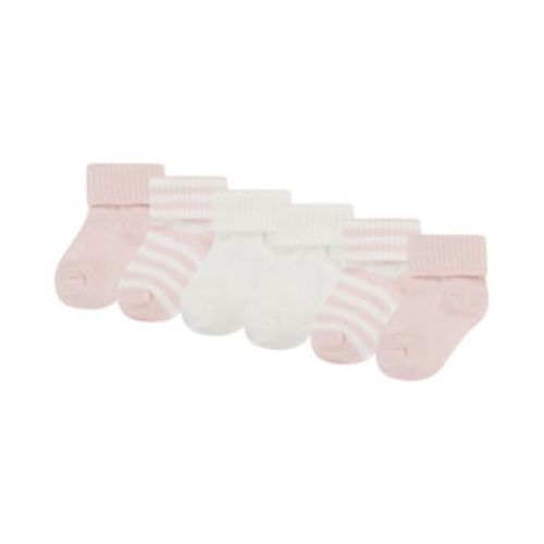 Baby Foldover Ankle Socks 3-Pack
