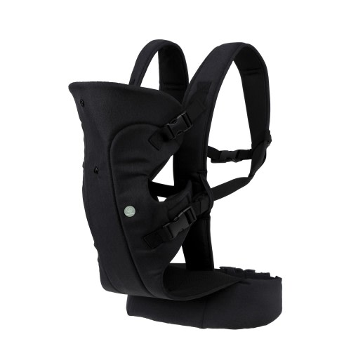 Dreambaby Journey Baby Carrier 3-Way Facing for Newborn & Older Babies 3.5kg - 15kg / 7.5 lbs-33 lbs - Black. Features Wider Base for Better Hip ergonomics