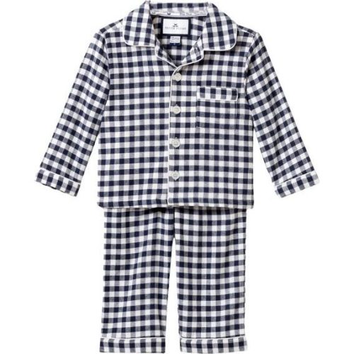 Navy Gingham Pajamas - Petite Plume | Maisonette