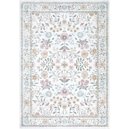 Bungalow Rose Eavan Machine Woven Rug & Reviews | Wayfair
