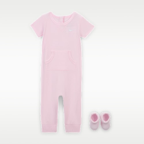 Nike Baby Rib Knit Romper and Socks Set. Nike.com