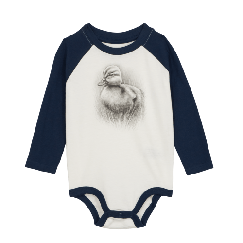 Bass Pro Shops Animal Graphic Raglan Long-Sleeve Bodysuit for Babies | Cabela's