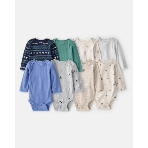 Carter’s Long-Sleeve Multipack Bodysuits