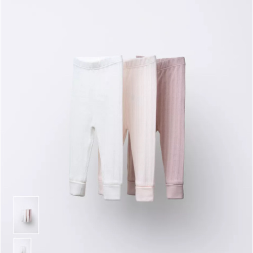 THREE-PACK RIBBED LEGGINGS - Pink | ZARA United States