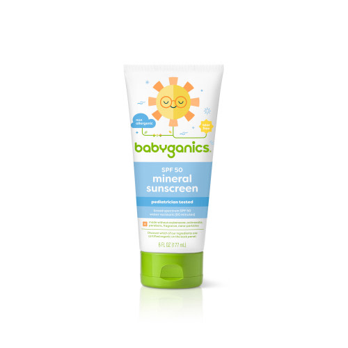Babyganics Sunscreen Lotion 50 SPF, 6oz