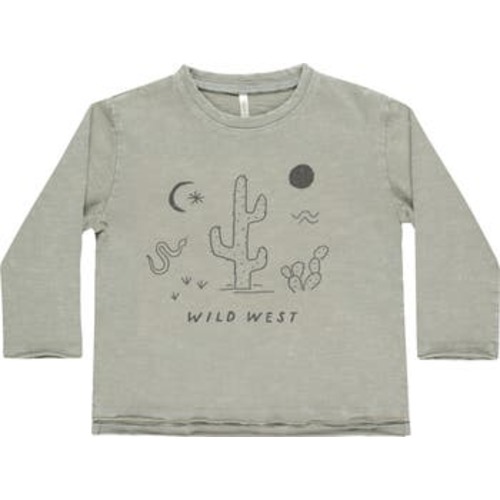 Kids' Raw Edge Cotton Graphic T-Shirt