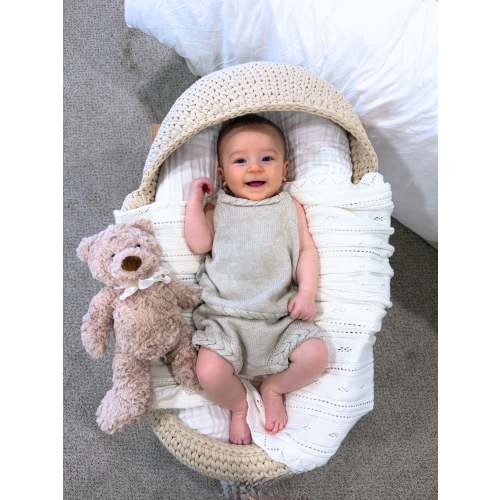 Braided Tank + Bloomers Set - Natural