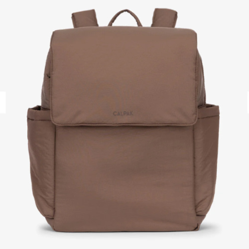 Diaper Backpack with Laptop Sleeve - HAZELNUT