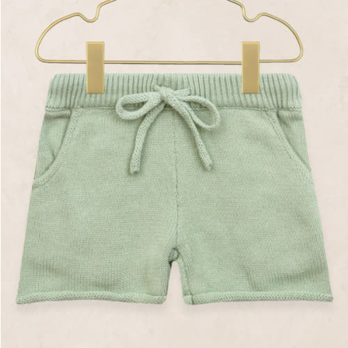Knit Shorts - Sage