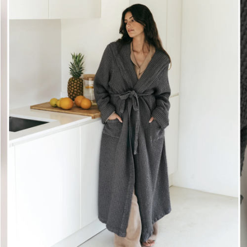 Women’s Waffle Bathrobe