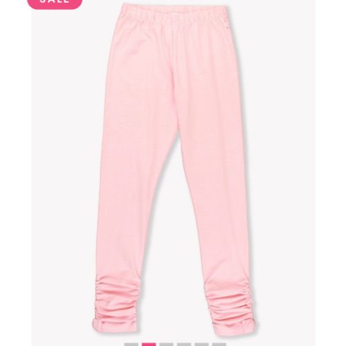 Kids Ruched Bow Leggings | RuffleButts & RuggedButts