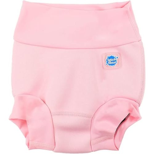 Splash About Happy Nappy Reusable Swim Diaper, Almond Blossom, 0-3 Months