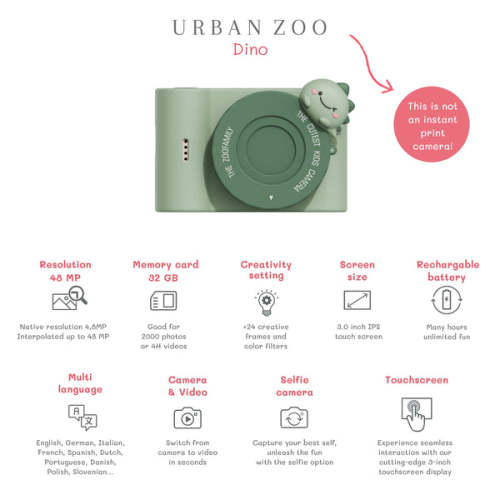 Urban Zoo - Dino Green – The Zoofamily
