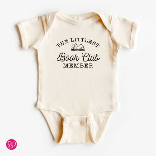 Littlest Book Club Member Onesies® Brand: Baby Book Lover Gift
