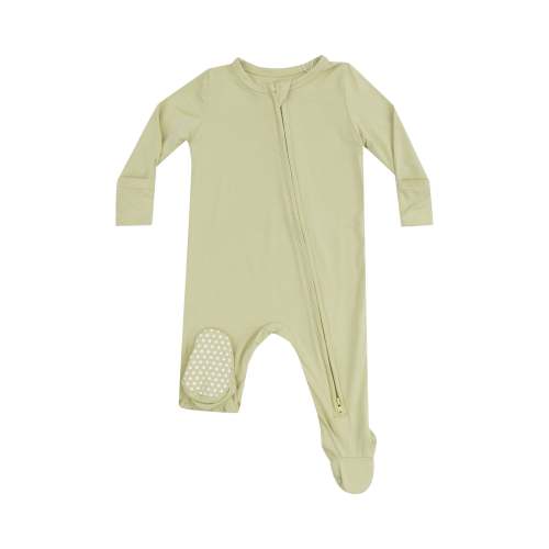 2 Way Zipper Footie - Solid Winter Pear – Angel Dear