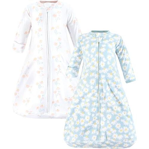 Hudson Baby BabyCotton Long-Sleeve Wearable Sleeping Bag, Sack, Blanket