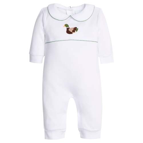 Crochet Playsuit - Mallard