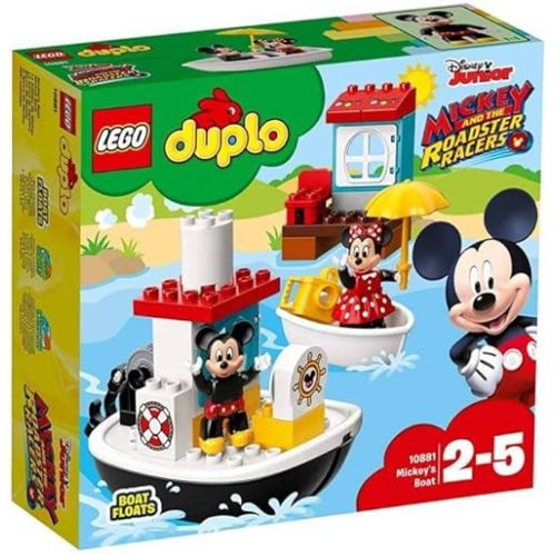 LEGO DUPLO Mickey’s Boat 10881 Building Blocks (28 Pieces)