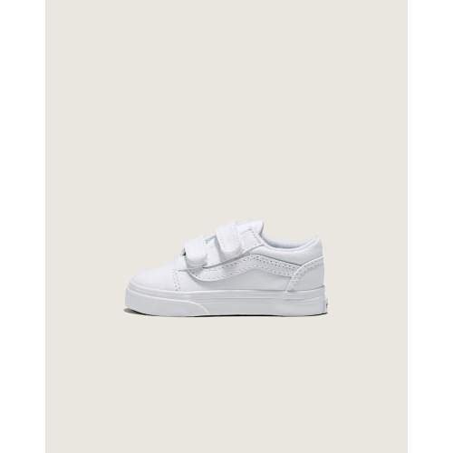 Vans | Toddler Old Skool V True White/True White Shoes
