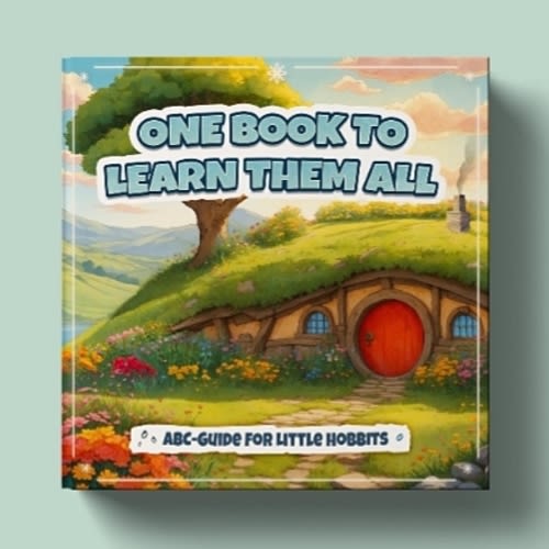 ABC Book - Baby Book inspired by LOTR - Lord of Rings Themed Babybook - Hardcover