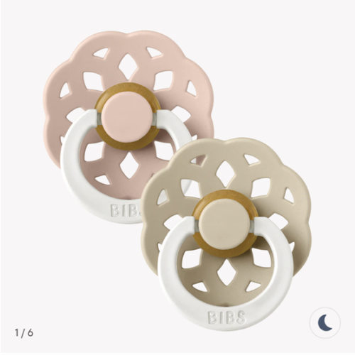 BIBS Boheme 2-Pack Blush Glow & Vanilla Glow | bibsworld.com – Bibsworld store US