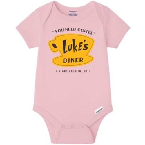 Brain Juice Tees Lukes Diner Gilmore Girls Baby One Piece