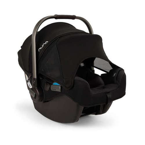 Nuna PIPA ™ rx Caviar Reclining Infant Car Seat + PIPA RELX Base
