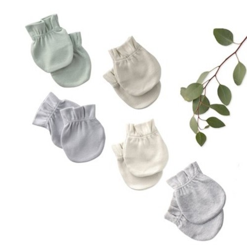 Butterblu MORGAN 5-Pack Baby Mittens Seafoam One Size