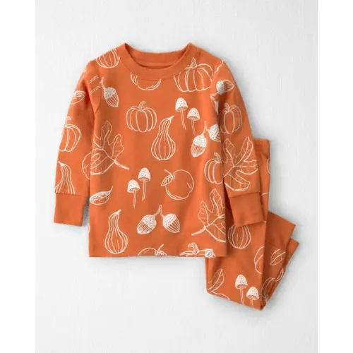 Baby 2-Piece Organic Cotton Pajamas in Autumn Gourds - Little Planet | Carter's