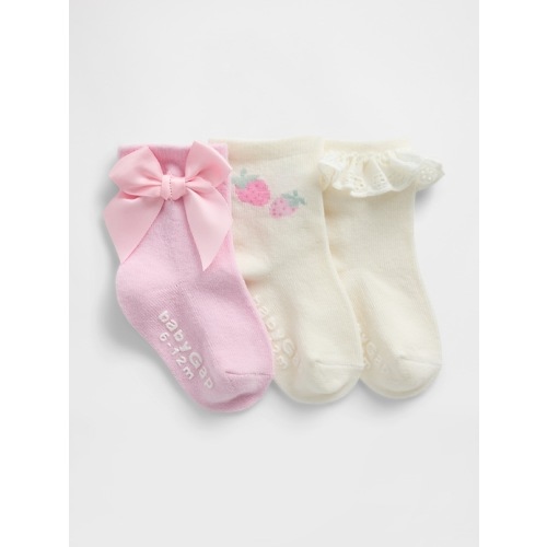 Baby Crew Socks (3-Packs)