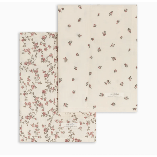 2-Pack Muslin Burp Cloths