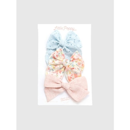 The Hannah Bow Clip Set